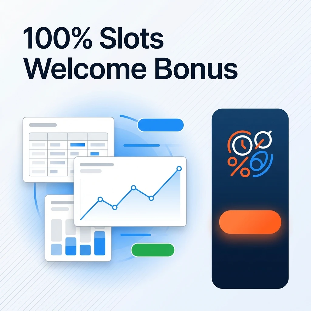 100% Slots Welcome Bonus
